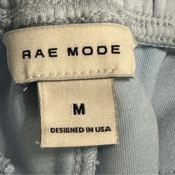 Rae Mode Scuba Tulip Shorts in Soft Blue - Picture 9 of 16